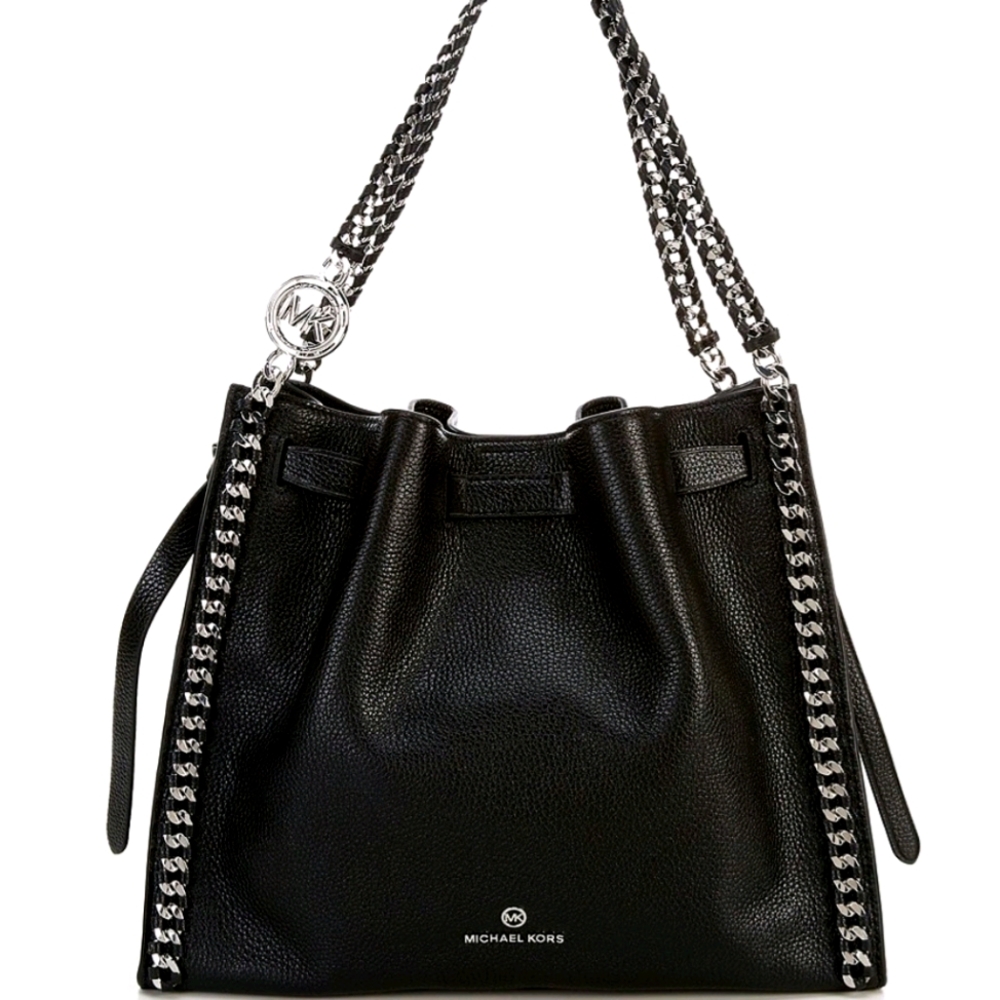 Michael Kors Mina Pebble Large Shoulder Strap Tote